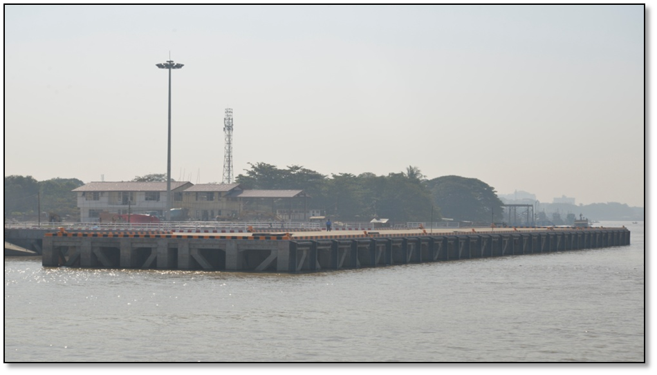 Kyimyindaing International Port Terminal ဆိပ်ခံတံတား